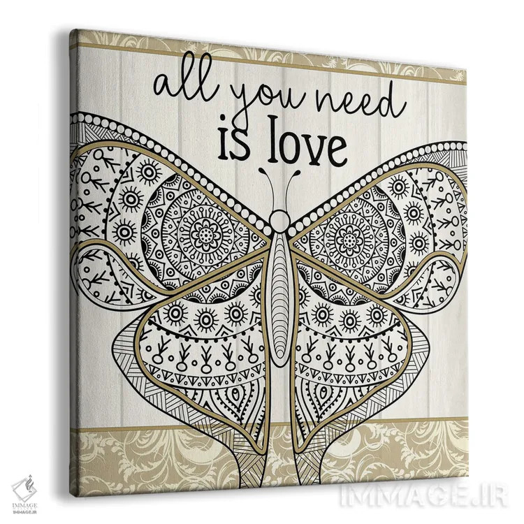 تابلو دکوراتیو روح تو II اثر کیمبرلی آلن - نمای پرسپکتیو محصول