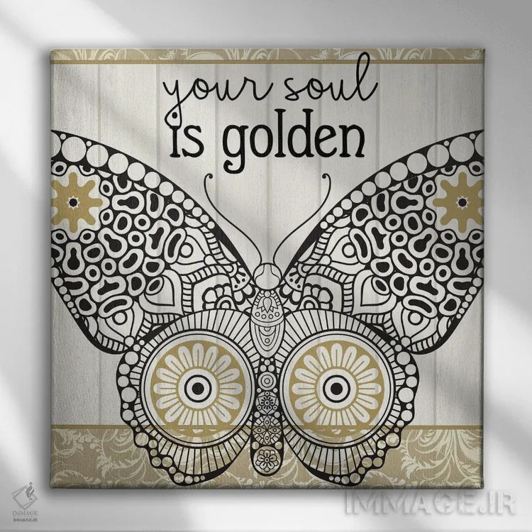 تابلو دکوراتیو روح تو I اثر کیمبرلی آلن - نمای روبهرو روی دیوار