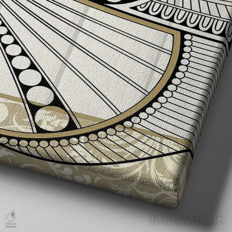 تابلو دکوراتیو روح تو III اثر کیمبرلی آلن - نمای نزدیک بافت بوم