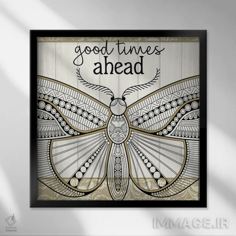 تابلو دکوراتیو روح تو III اثر کیمبرلی آلن - نمای قابدار مشکی