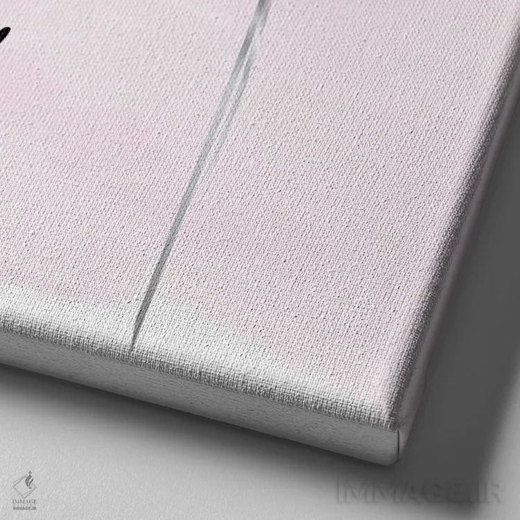 تابلو دکوراتیو عشق بادکنکی III اثر کیمبرلی آلن - نمای نزدیک بافت بوم