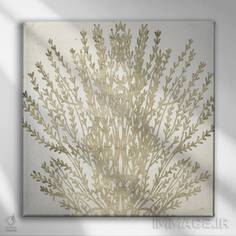 تابلو دکوراتیو مرجان شنی II اثر کیمبرلی آلن - نمای روبهرو روی دیوار