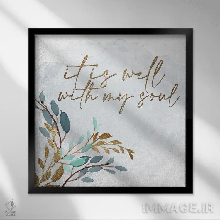 تابلو دکوراتیو شمع ها و موسیقی III اثر کیمبرلی آلن - نمای قابدار مشکی