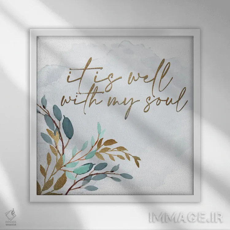 تابلو دکوراتیو شمع ها و موسیقی III اثر کیمبرلی آلن - نمای قابدار سفید