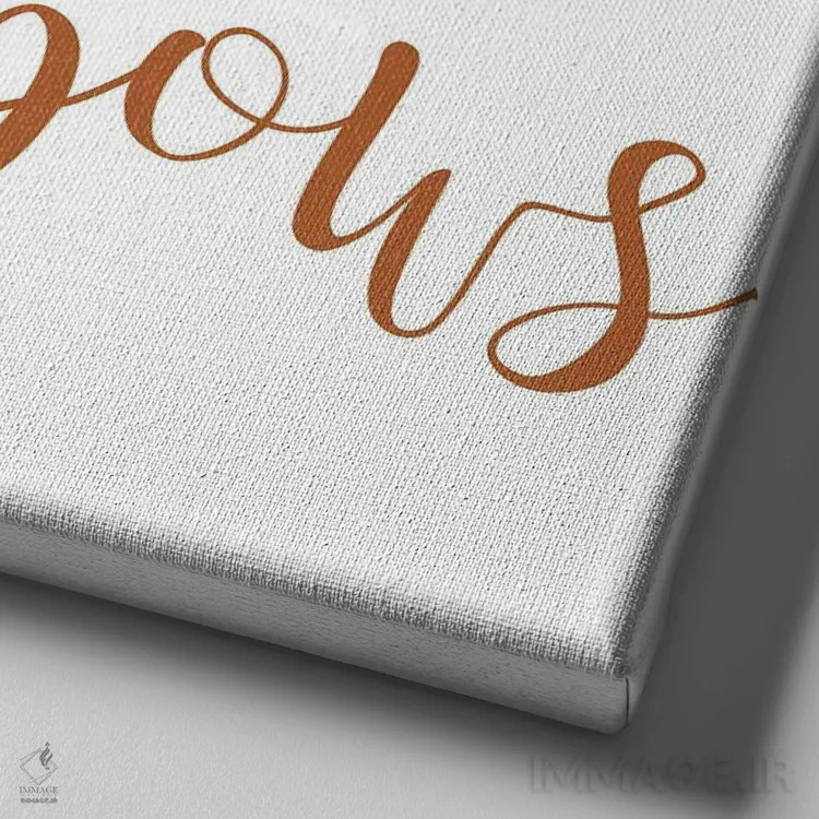 تابلو دکوراتیو تعقیب V اثر کیمبرلی آلن - نمای نزدیک بافت بوم