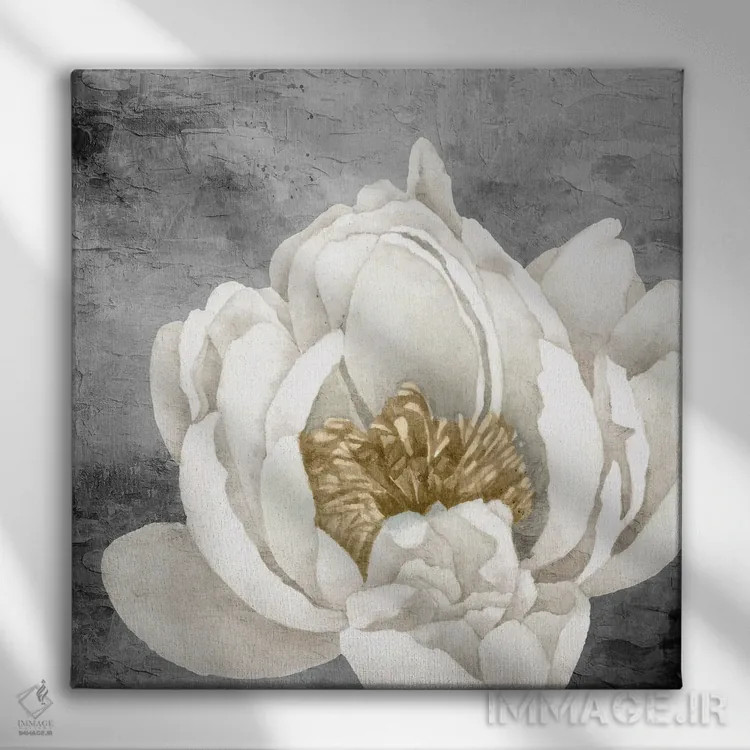 تابلو مینیمال صدتومانی اثر کیمبرلی آلن - نمای روبهرو روی دیوار