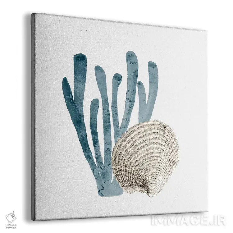 تابلو دکوراتیو خلیج مرجانی آبی IV اثر کیمبرلی آلن - نمای پرسپکتیو محصول