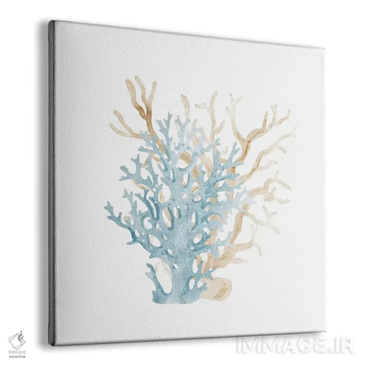 تابلو دکوراتیو خلیج مرجانی آبی III اثر کیمبرلی آلن - نمای پرسپکتیو محصول