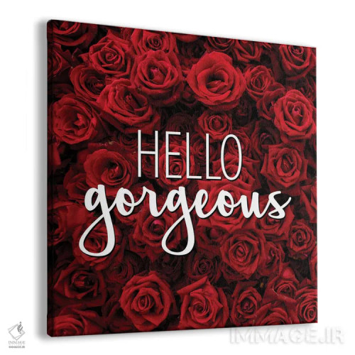 تابلو دکوراتیو رزها ۱ اثر کیمبرلی آلن - نمای پرسپکتیو محصول