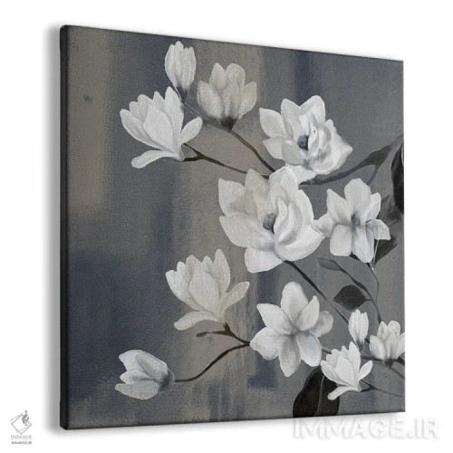 تابلو دکوراتیو شاخه های ماگنولیا II اثر کیمبرلی آلن - نمای پرسپکتیو محصول
