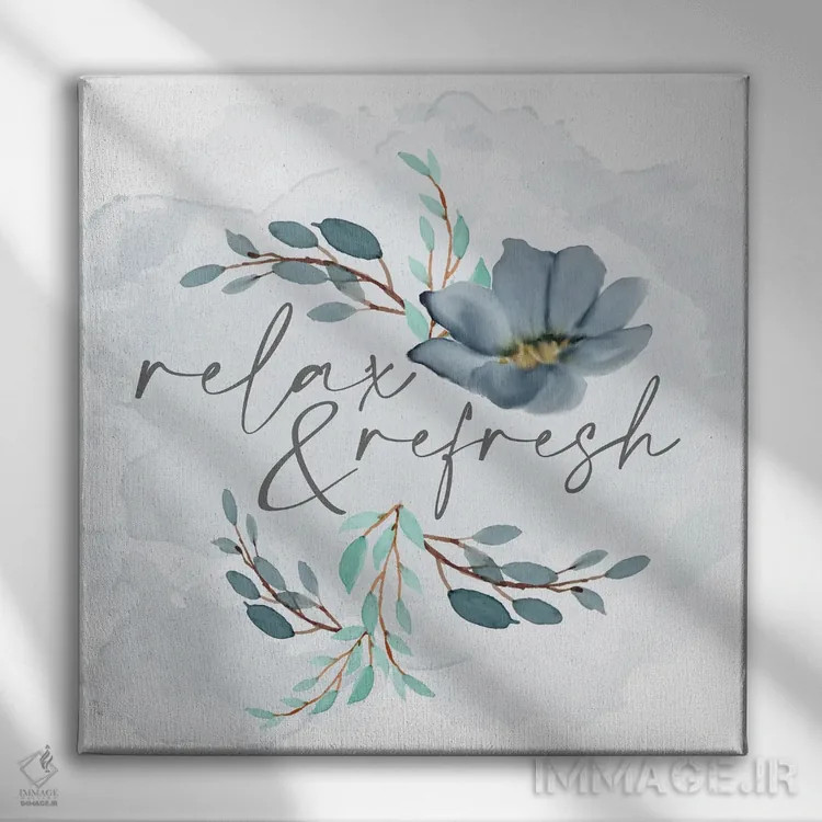 تابلو دکوراتیو بشوی خودت ۳ اثر کیمبرلی آلن - نمای روبهرو روی دیوار