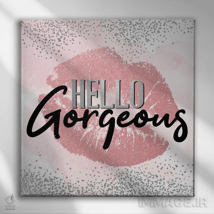 تابلو دکوراتیو واقعا خسته ۳ اثر کیمبرلی آلن - نمای روبهرو روی دیوار