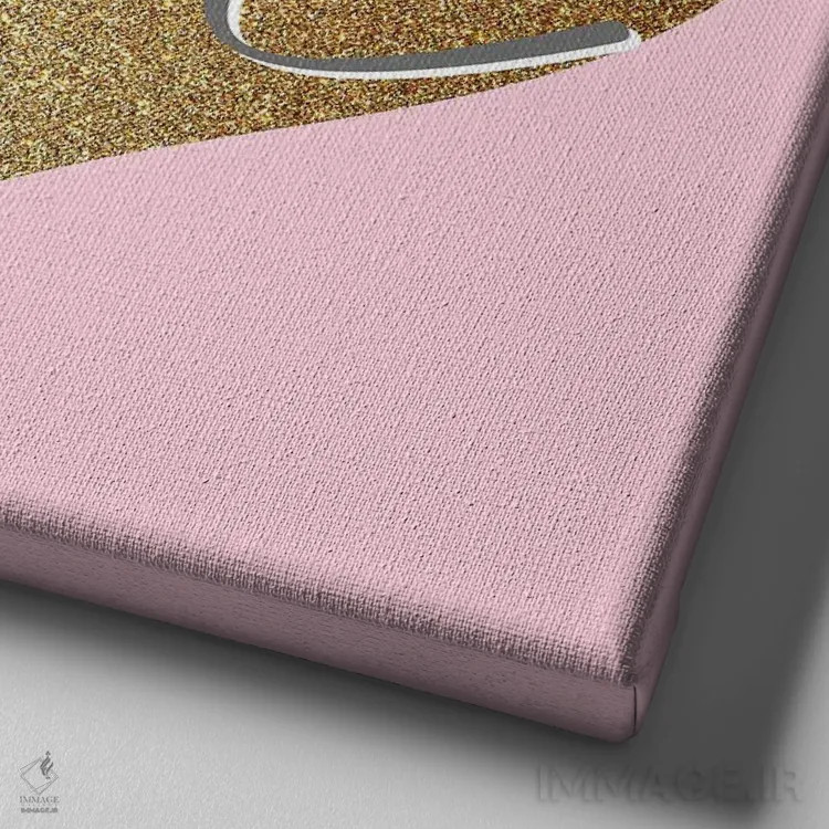 تابلو دکوراتیو اهل مد ۴ اثر کیمبرلی آلن - نمای نزدیک بافت بوم