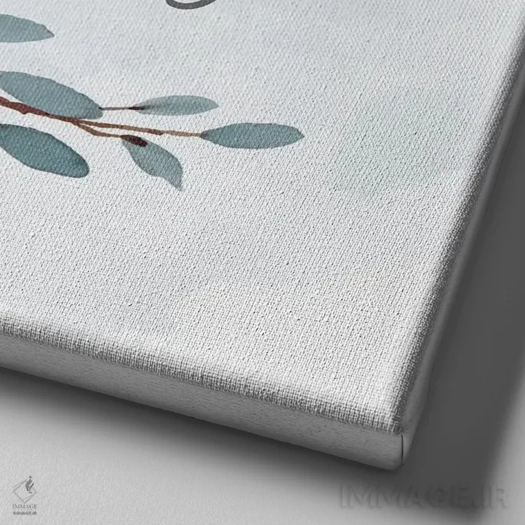 تابلو دکوراتیو بشوی خودت ۳ اثر کیمبرلی آلن - نمای نزدیک بافت بوم