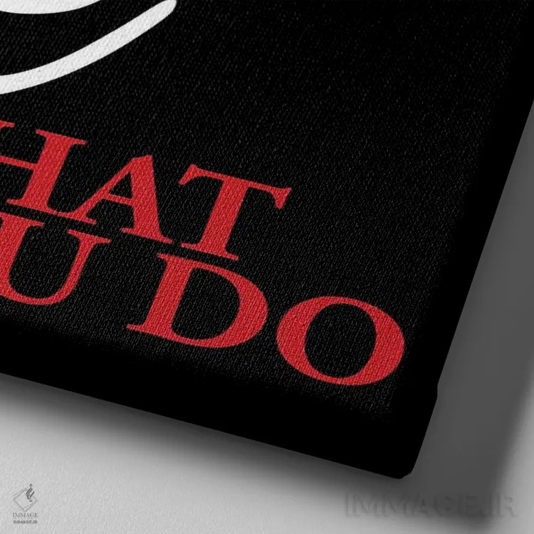 تابلو دکوراتیو آنچه را دوست داری ۳ اثر کیمبرلی آلن - نمای نزدیک بافت بوم