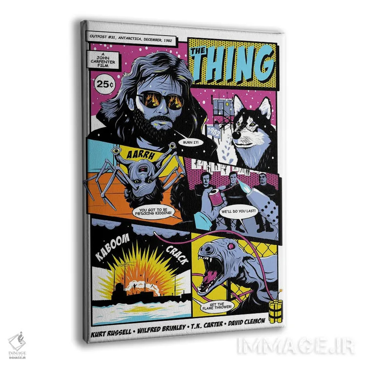 تابلو دکوراتیو موجود اثر کریس ریچموند - نمای پرسپکتیو محصول