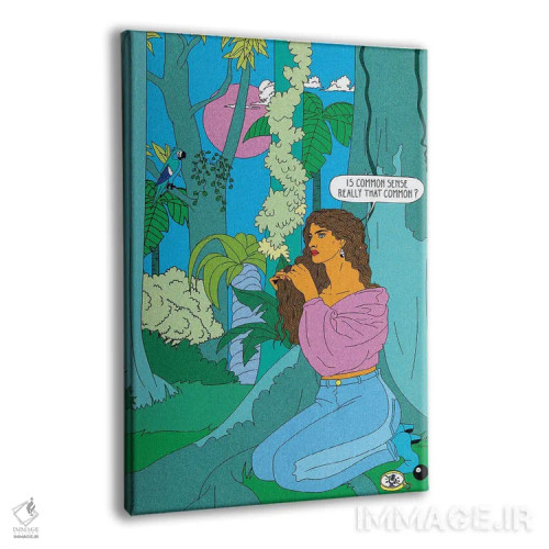 تابلو دکوراتیو عقل سلیم اثر کازمو - نمای پرسپکتیو محصول