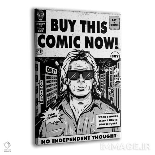 تابلو دکوراتیو آنها زنده اند اثر کریس ریچموند - نمای پرسپکتیو محصول