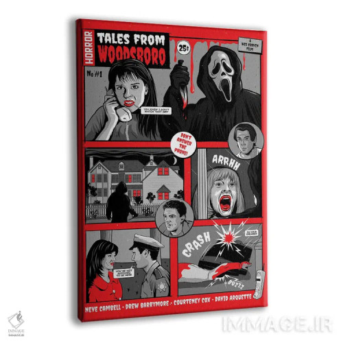 تابلو دکوراتیو جیغ اثر کریس ریچموند - نمای پرسپکتیو محصول