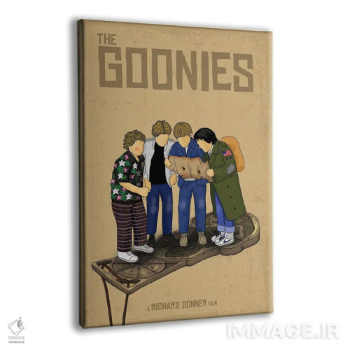 تابلو مینیمال گونیز اثر کریس ریچموند - نمای پرسپکتیو محصول