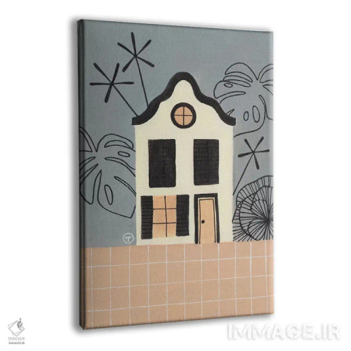 تابلو دکوراتیو خانه تک واحدی اثر کریتینگ تارین - نمای پرسپکتیو محصول