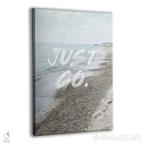 تابلو دکوراتیو فقط برو اثر امانوئلا کاراتونی - نمای پرسپکتیو محصول