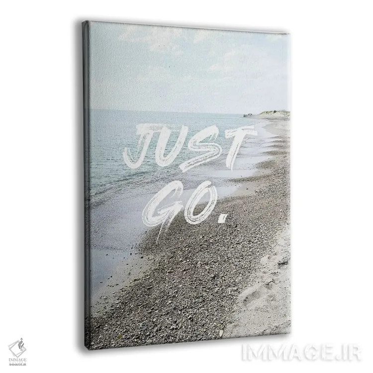 تابلو دکوراتیو فقط برو اثر امانوئلا کاراتونی - نمای پرسپکتیو محصول