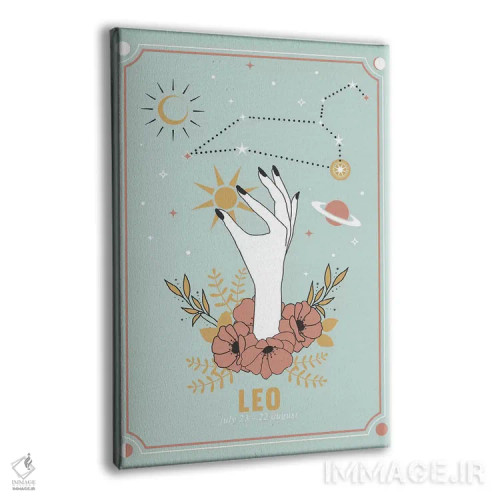 تابلو دکوراتیو برج اسد اثر امانوئلا کاراتونی - نمای پرسپکتیو محصول