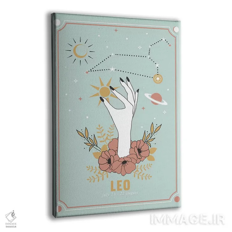 تابلو دکوراتیو برج اسد اثر امانوئلا کاراتونی - نمای پرسپکتیو محصول