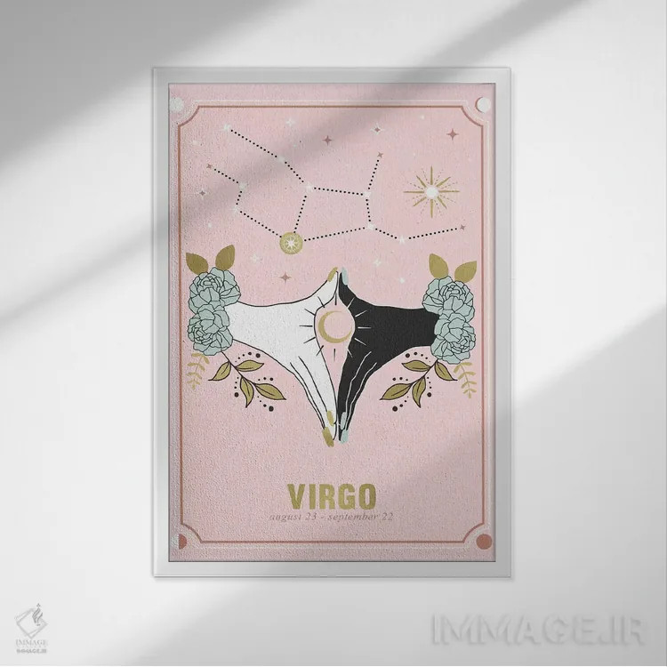 تابلو دکوراتیو برج سنبله اثر امانوئلا کاراتونی - نمای قابدار سفید