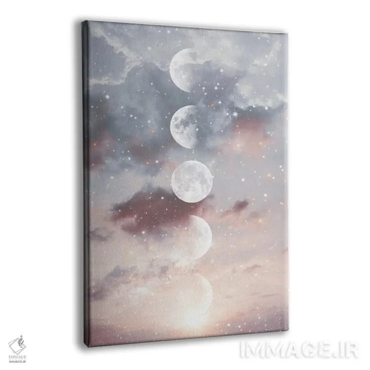 تابلو دکوراتیو پیش از طلوع آفتاب اثر امانوئلا کاراتونی - نمای پرسپکتیو محصول