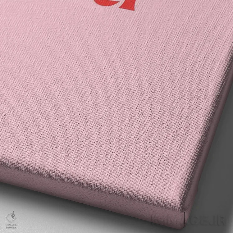 تابلو مدرن شجاع تر از همیشه اثر امانوئلا کاراتونی - نمای نزدیک بافت بوم