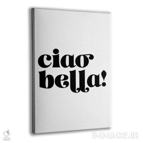 تابلو مدرن چائو بلا اثر امانوئلا کاراتونی - نمای پرسپکتیو محصول