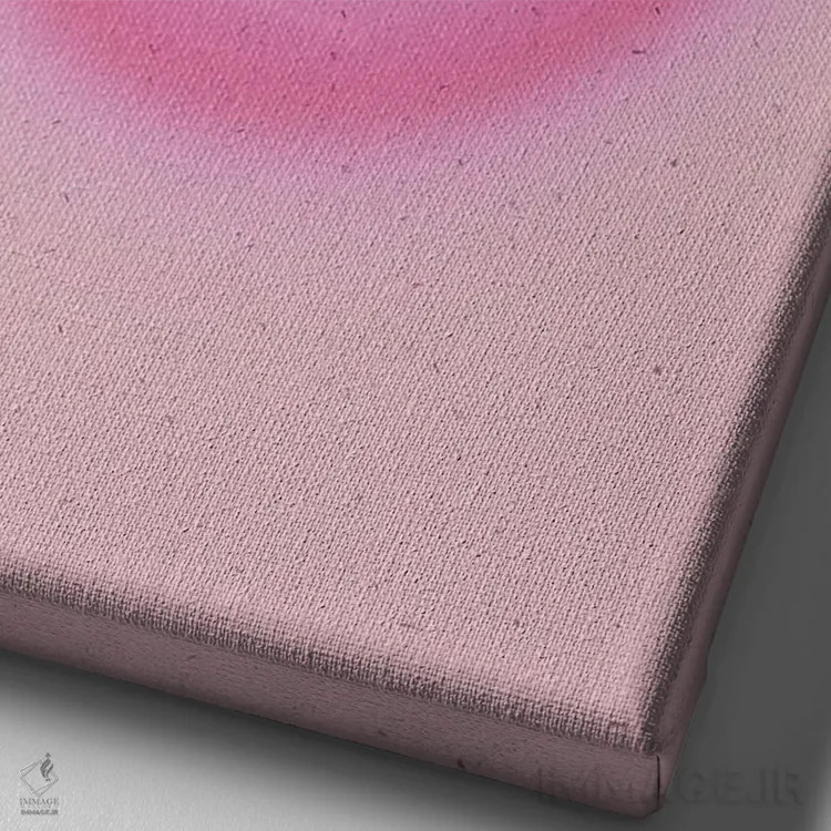 تابلو دکوراتیو فراموش نکن اثر امانوئلا کاراتونی - نمای نزدیک بافت بوم