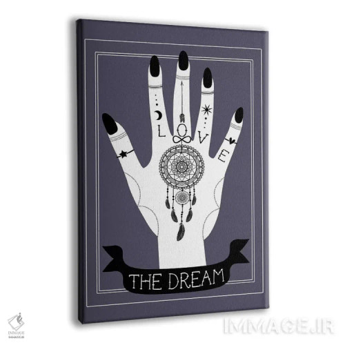 تابلو مدرن رویا اثر امانوئلا کاراتونی - نمای پرسپکتیو محصول