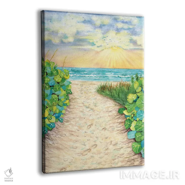 تابلو دکوراتیو در رویاهایم اثر کریستین ریشو - نمای پرسپکتیو محصول