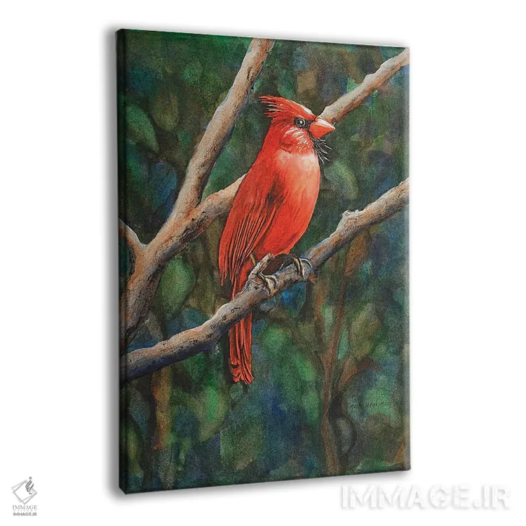 تابلو دکوراتیو آقای کارباورال اثر کریستین ریشو - نمای پرسپکتیو محصول