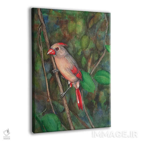 تابلو دکوراتیو خانم کارباورال اثر کریستین ریشو - نمای پرسپکتیو محصول