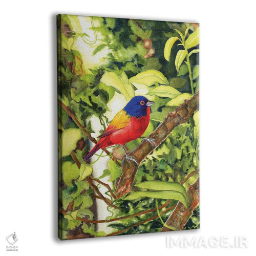 تابلو دکوراتیو پینتد بانتینگ اثر کریستین ریشو - نمای پرسپکتیو محصول