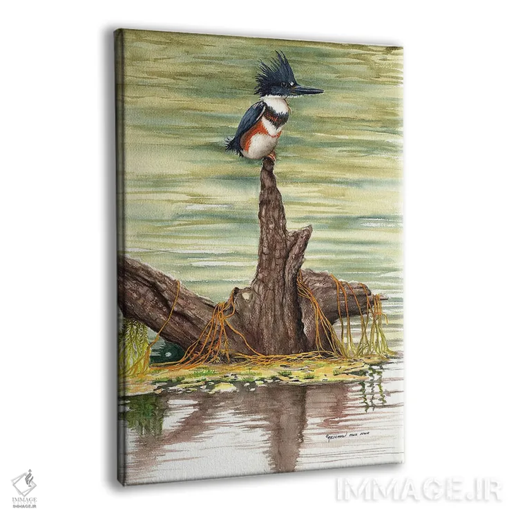 تابلو دکوراتیو آن نکته همان است اثر کریستین ریشو - نمای پرسپکتیو محصول