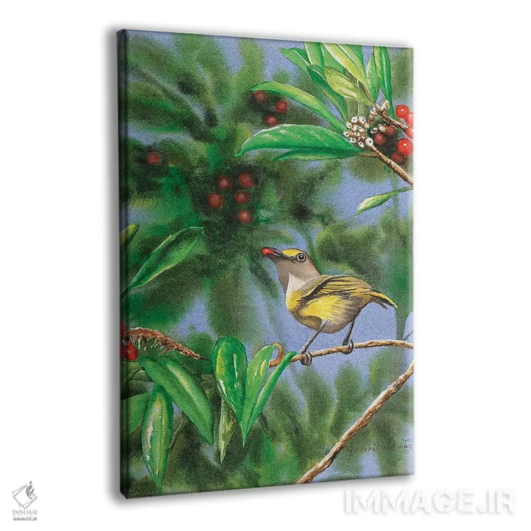 تابلو دکوراتیو ویرو چشم سفید اثر کریستین ریشو - نمای پرسپکتیو محصول