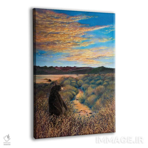 تابلو دکوراتیو نگاه به غرب در مارتیس اثر کتی مک کللند - نمای پرسپکتیو محصول