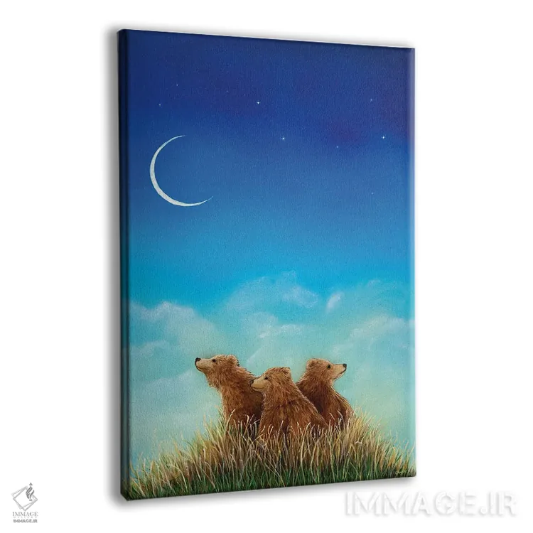 تابلو دکوراتیو سپیده دم نو اثر کتی مک کللند - نمای پرسپکتیو محصول