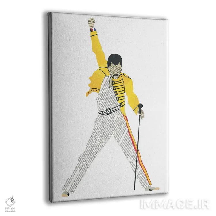 تابلو دکوراتیو فردی اثر پیپر کاتز - نمای پرسپکتیو محصول