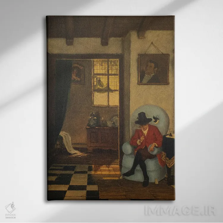 تابلو دکوراتیو خانه بازی اثر کورتنی هیرشه - نمای روبهرو روی دیوار