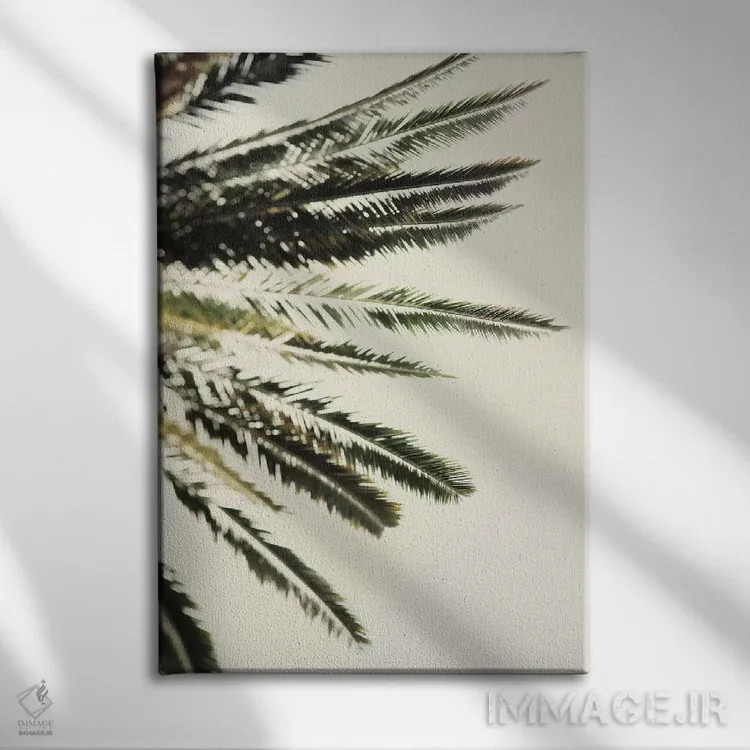 تابلو دکوراتیو کف دستان اثر چلسیا ویکتوریا - نمای روبهرو روی دیوار