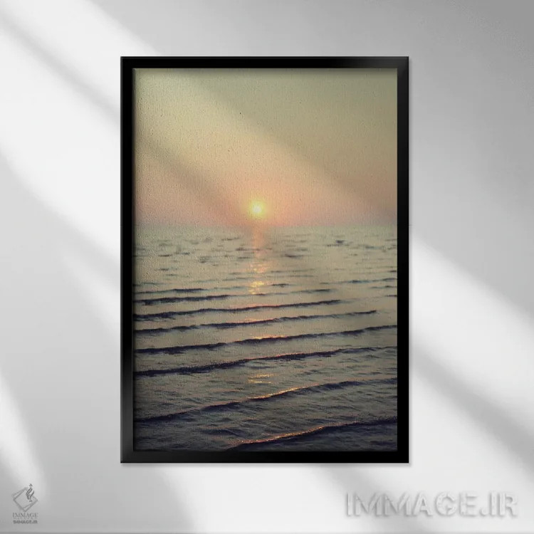 تابلو دکوراتیو کیپ کاد اثر چلسیا ویکتوریا - نمای قابدار مشکی