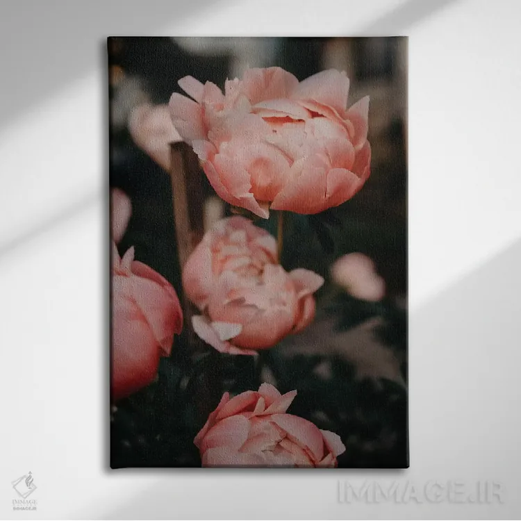 تابلو دکوراتیو باغ صدتومانی اثر چلسیا ویکتوریا - نمای روبهرو روی دیوار