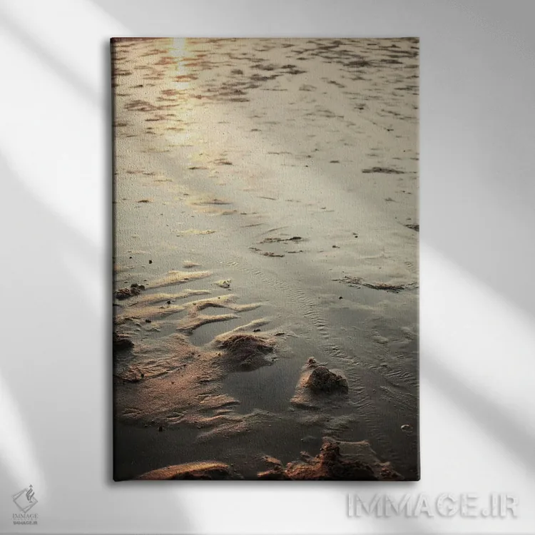 تابلو دکوراتیو ساحل شرقی اثر چلسیا ویکتوریا - نمای روبهرو روی دیوار