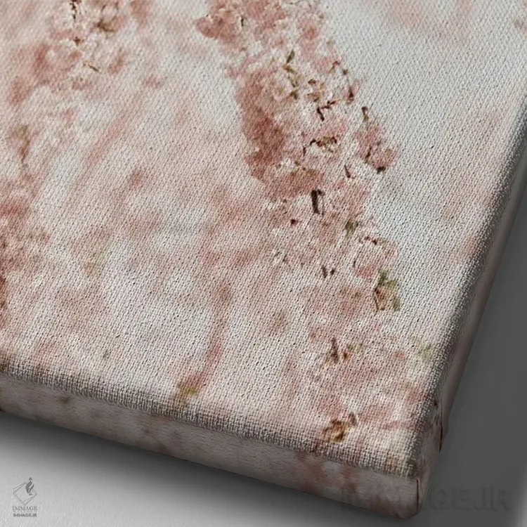 تابلو دکوراتیو گیلاس گیلاس اثر چلسیا ویکتوریا - نمای نزدیک بافت بوم